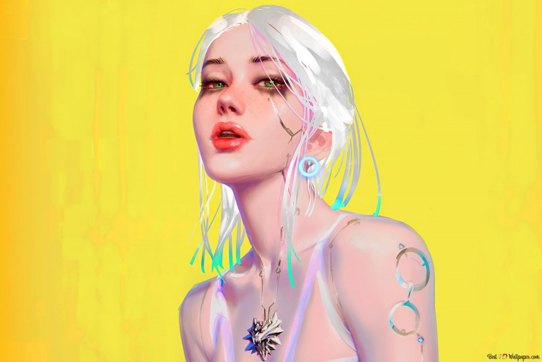 Цирилла киберпанк 2077