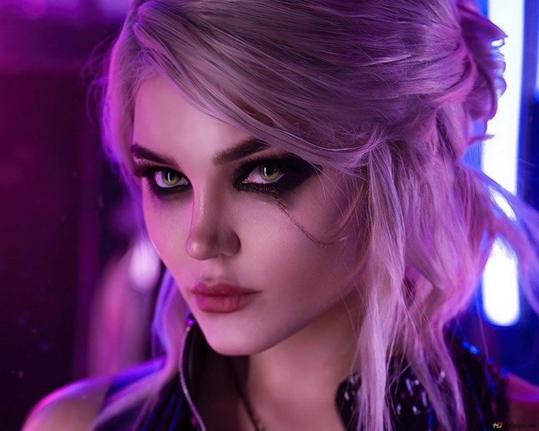 Цири киберпанк 2077