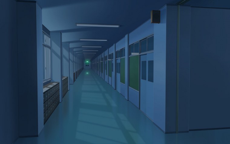 Школьный коридор аниме гача лайф