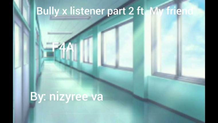 Коридор школы аниме