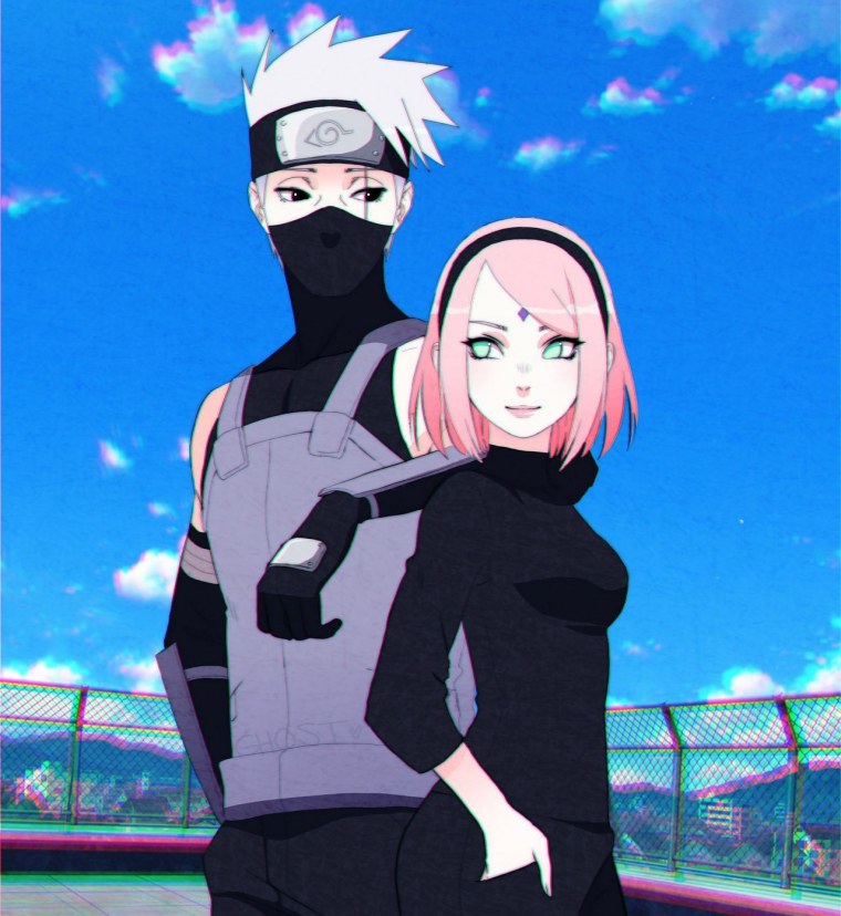 Какаши и Сакура