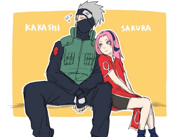 Сакура и Какаси