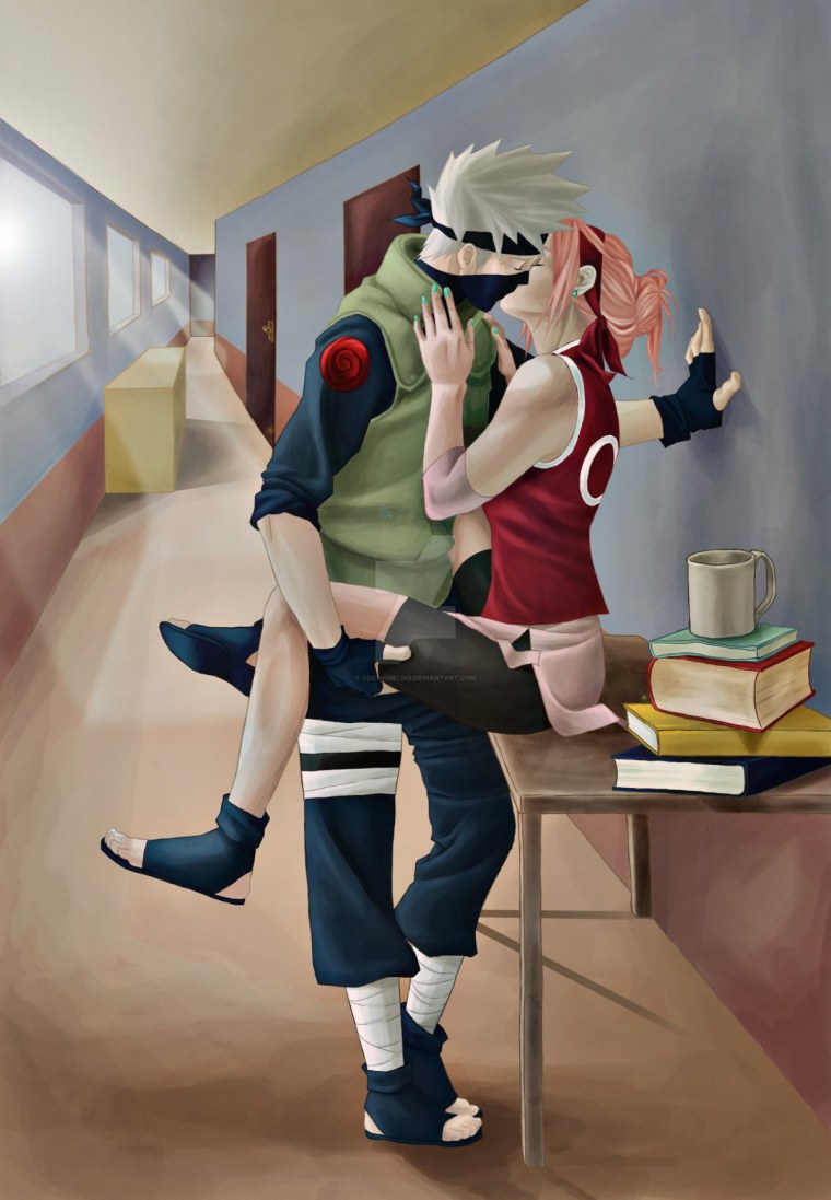 Наруто Какаси Хатакэ и Сакура