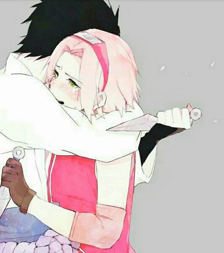 Саске Учиха и Сакура Харуно милые