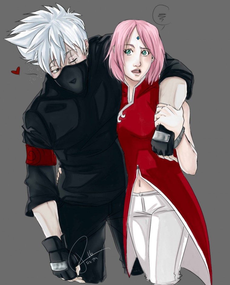 Сакура и Какаси