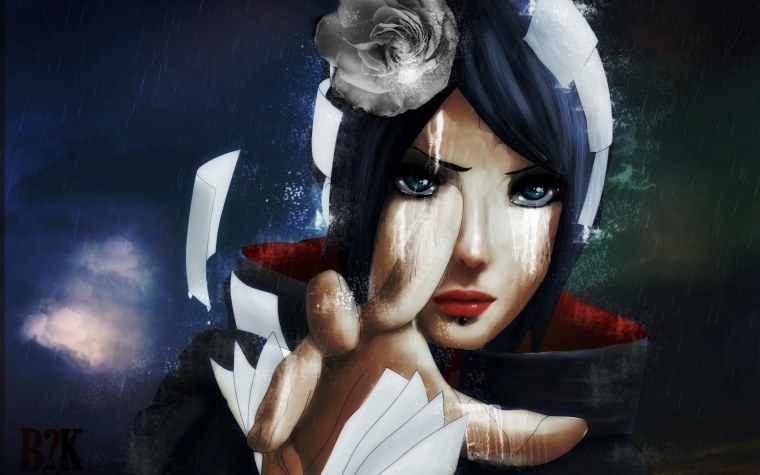 Конан Наруто бумага