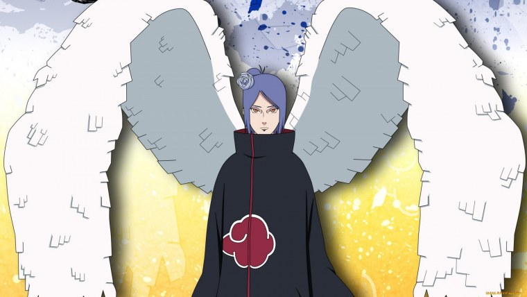 Конан Наруто с крыльями