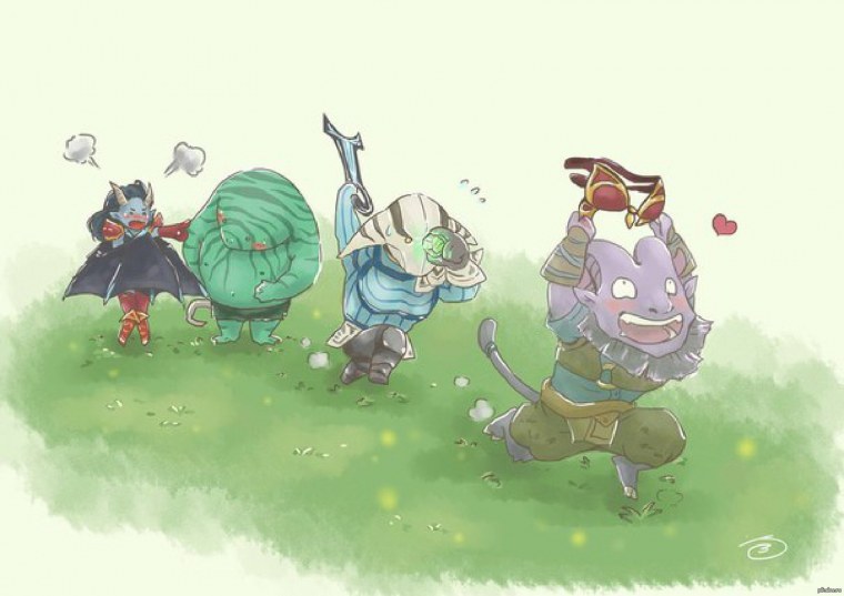 Фан арты дота 2