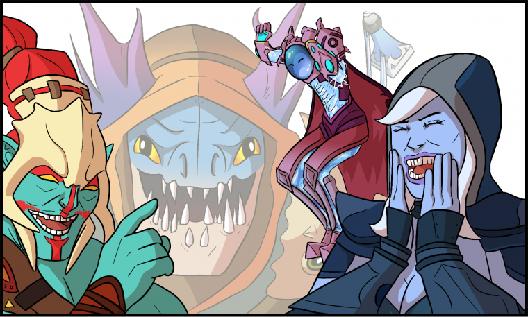 Прикольные картинки дота 2