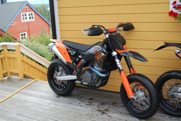 Мотоцикл КТМ кросс 450