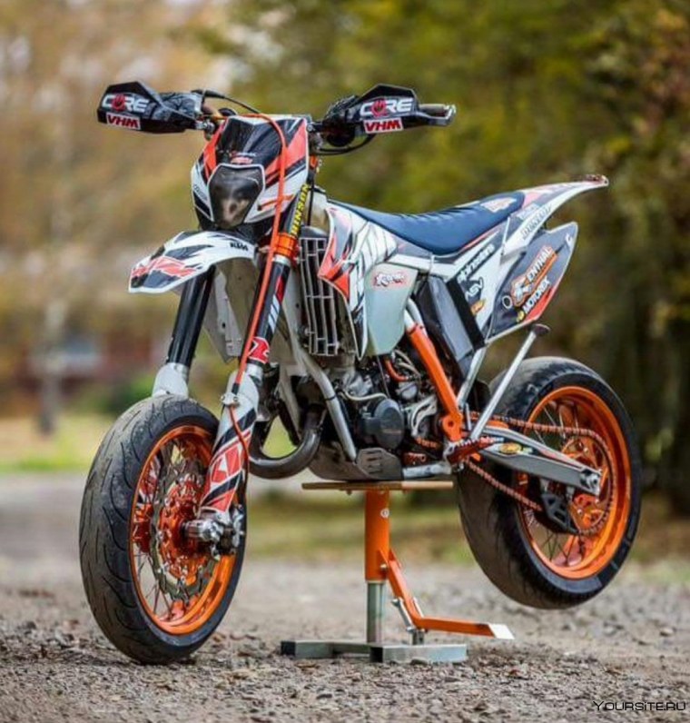 КТМ супермото стант