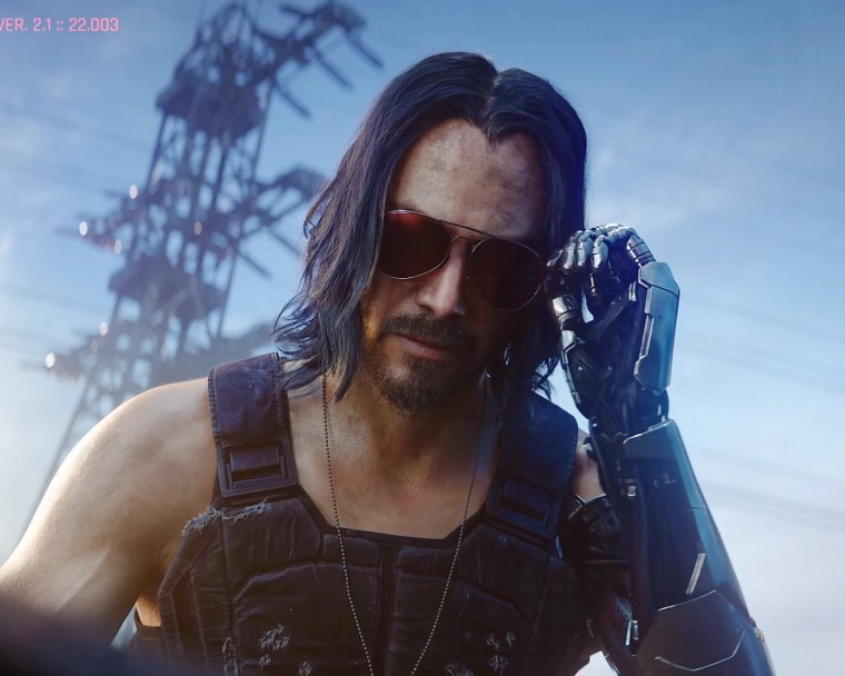 Cyberpunk 2077 Киану Ривз