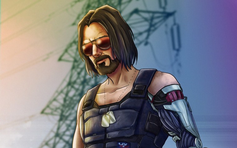 Cyberpunk 2077 Киану Ривз