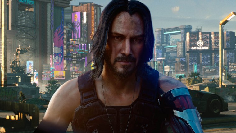 Джонни Сильверхенд Киану Ривз Cyberpunk 2077