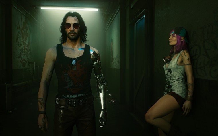 Cyberpunk 2077 Киану Ривз