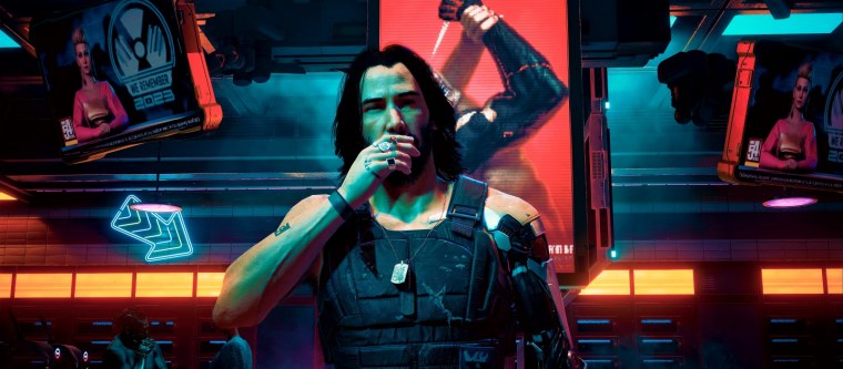 Киану Ривз 2077