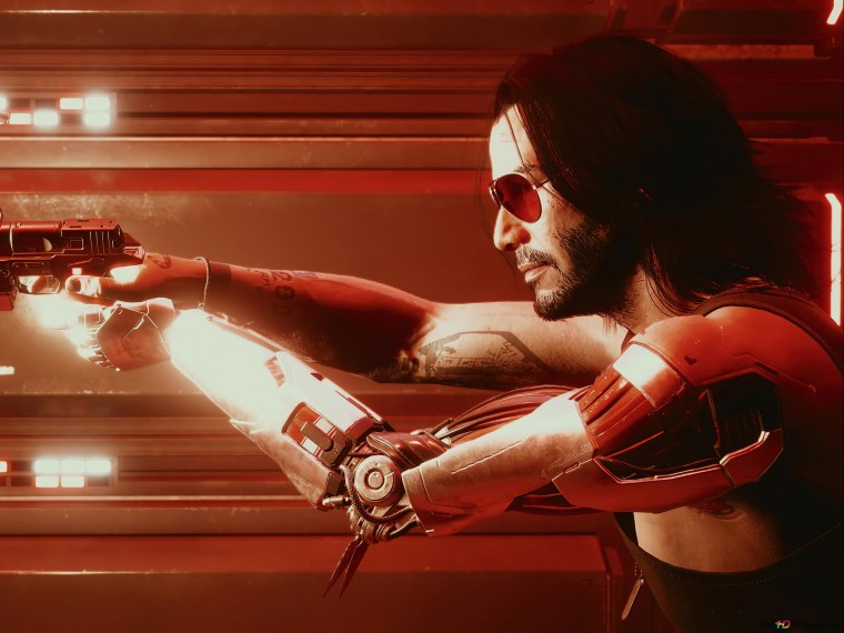 Киберпанк 2077 Джонни Сильверхенд