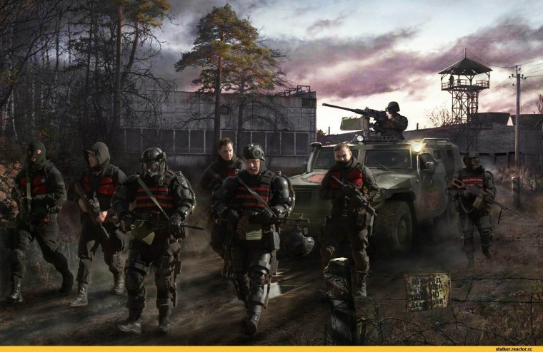 Сталкер генерал Таченко арт