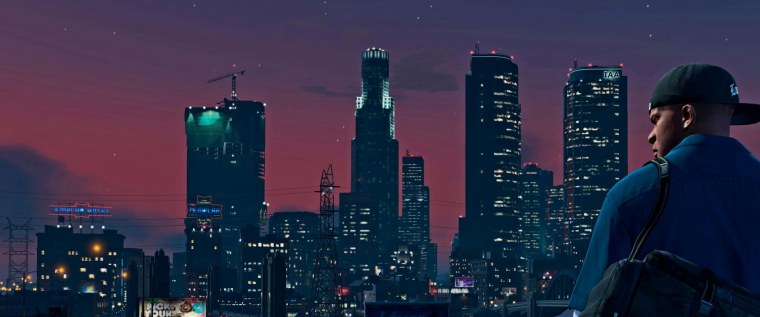 Фон ГТА 5 для шапки