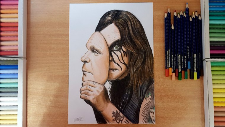 Оззи Осборн в шляпе