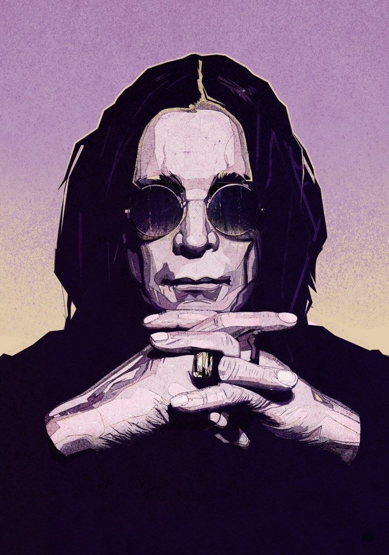 Оззи Осборн арт брутальный