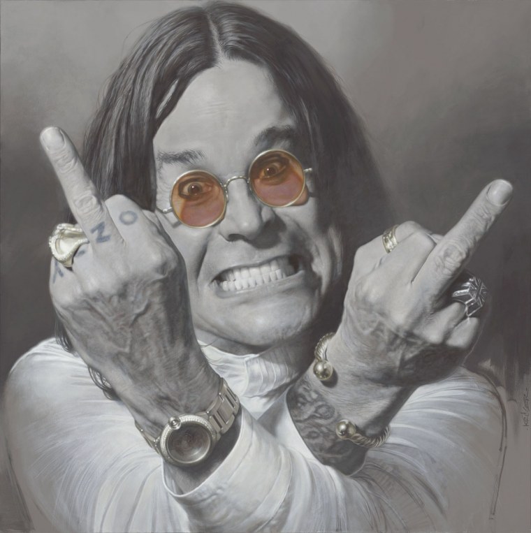 Оззи Осборн шарж