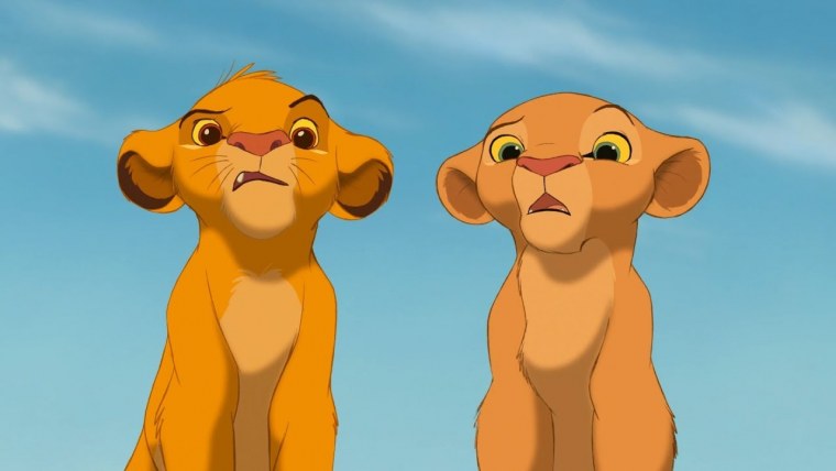 Король Лев 1994 Симба и Нала