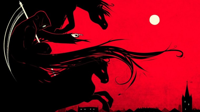 Арты на Красном фоне