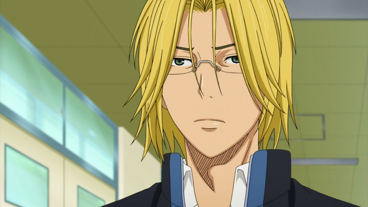 Хьюга Джунпей блондин