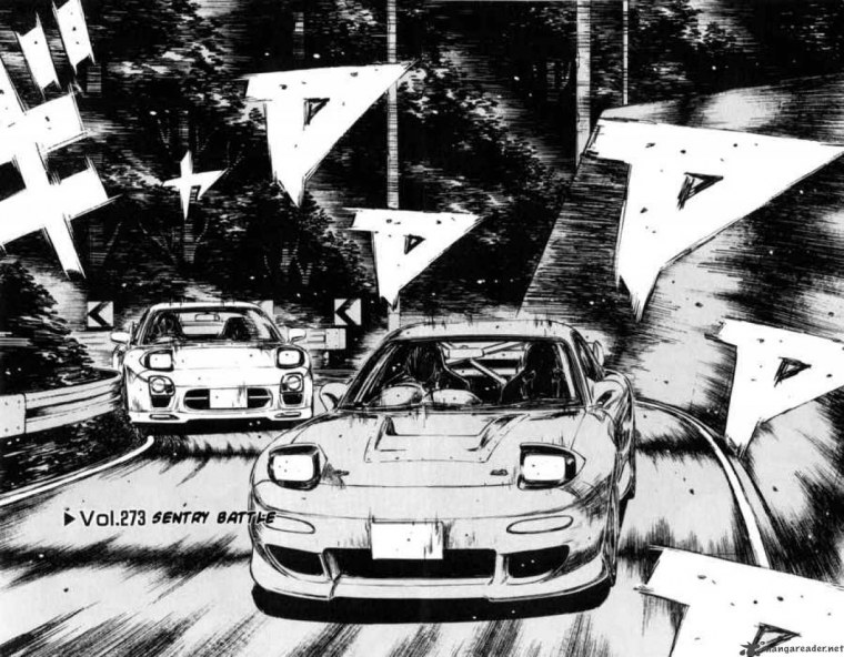 Initial d Манга