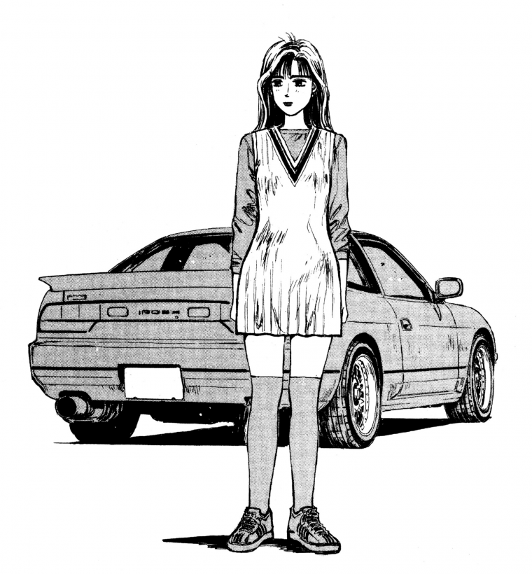 Мако Сато initial d машина