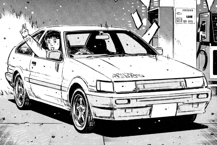 Toyota ae86 Trueno initial d