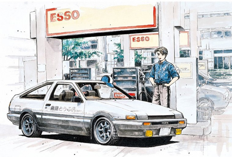 Toyota ae86 Fujiwara Takumi