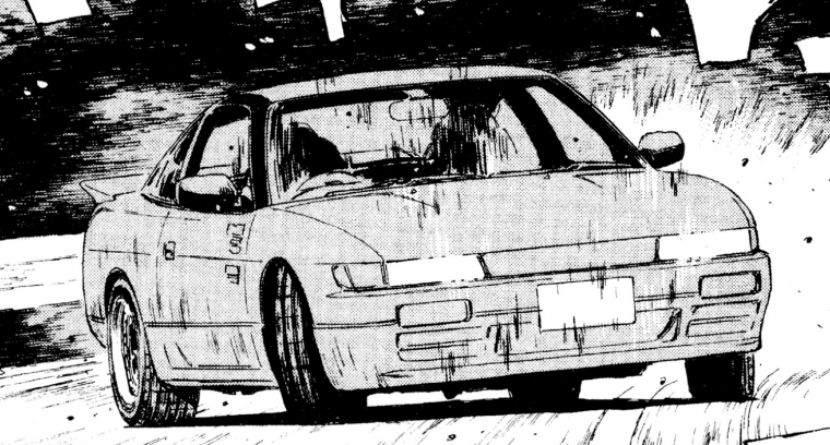 Initial d ae86 Манга