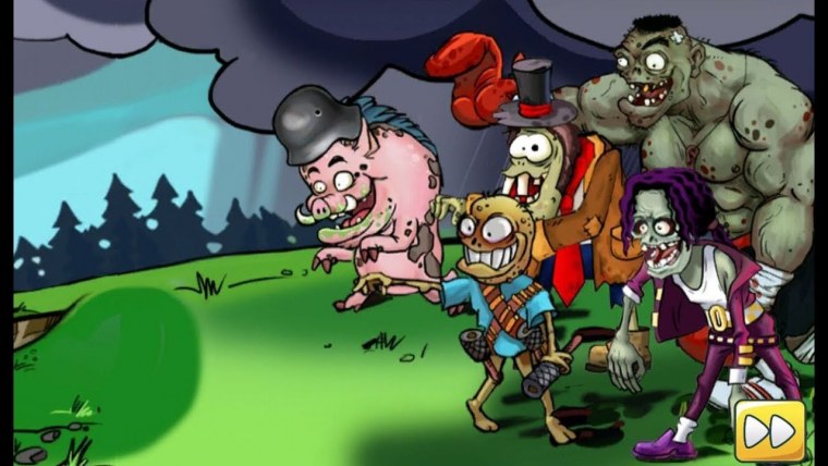 Зомби ферма персонажи зомби