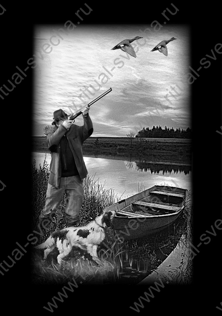 Охотничьи пейзажи для гравировки