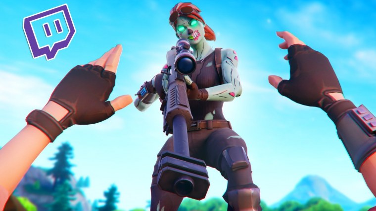 Шапка на Твич ФОРТНАЙТ