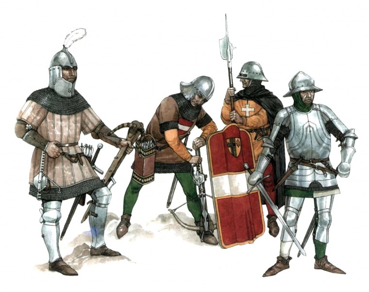 Доспех пехотинца 15 века