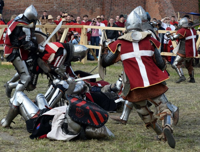 Датские Рыцари 13 века