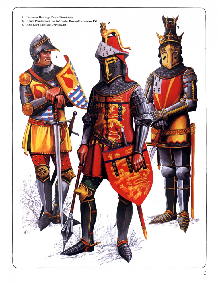 Рыцарские доспехи 14 века Франция