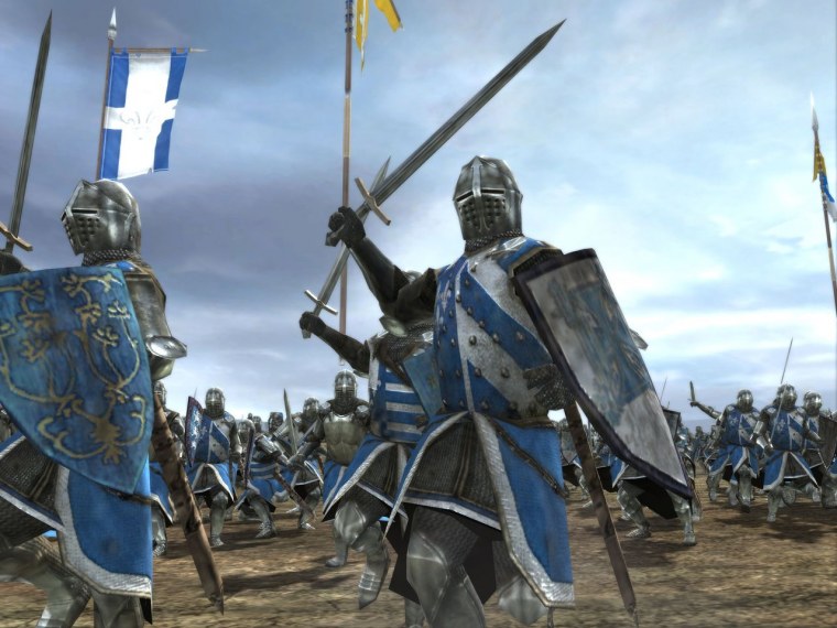 Medieval total War 2 Рыцари феодалы