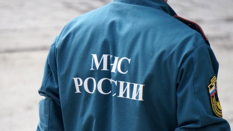 МЧС со спины