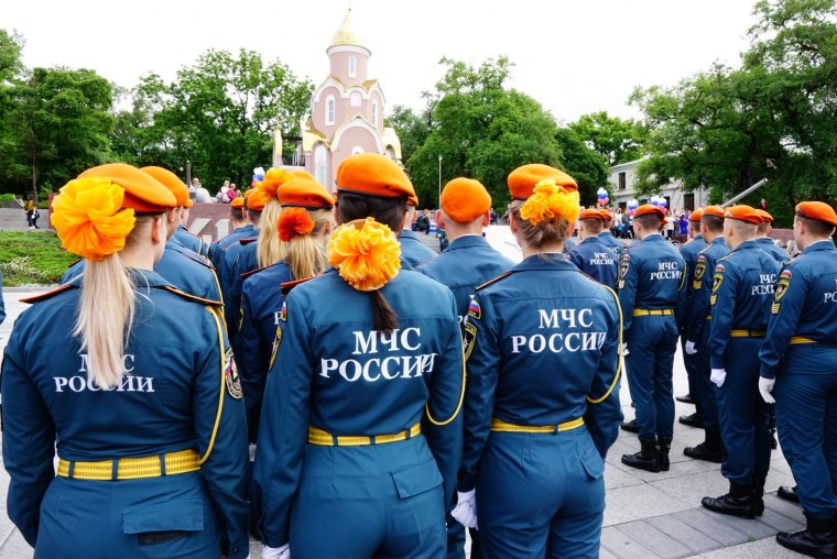 МЧС РФ спасатель