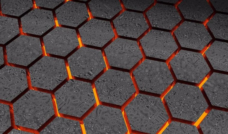 Гексагон паттерн 3d