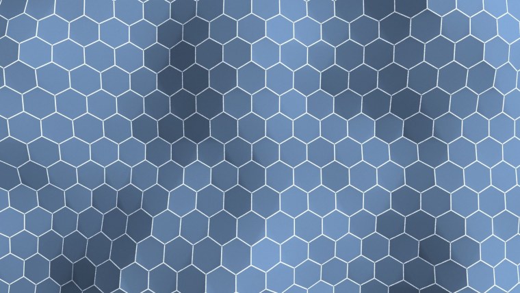 Фон шестигранники