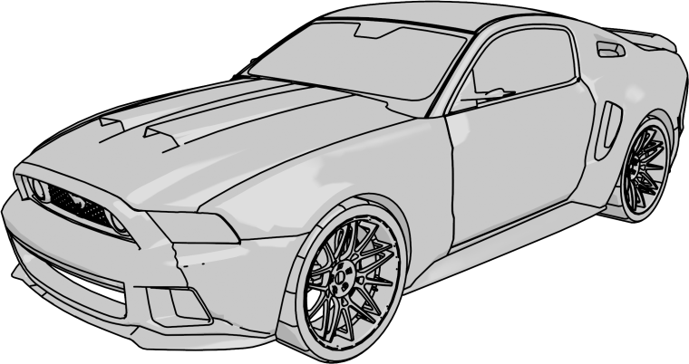 Раскраски для мальчиков Форсаж