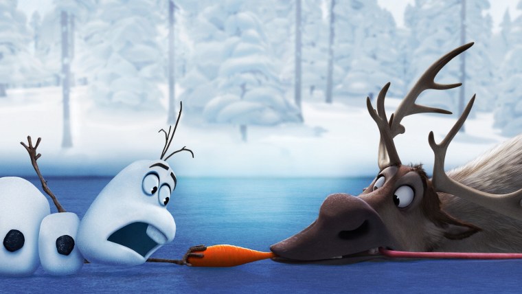 Снеговик Олаф мультфильм