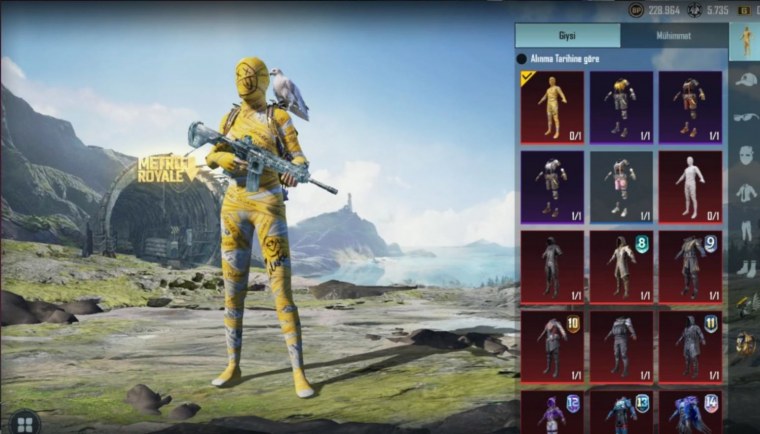 Костюм Мумия PUBG mobile