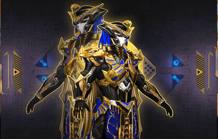 Костюм фараона ПАБГ мобайл