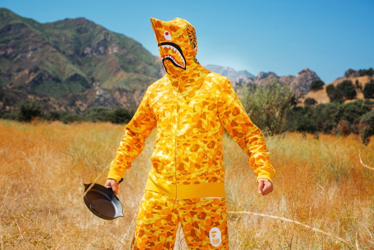 Костюм Bape желтый ПУБГ